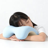 Neck Support Office Rest Pillow Hand Slots Desk Rest Pillow Slow Rebound Portable for Students, School