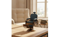 Miniature Barber Chairs Retro Barber Chairs Model Collectible Decor for Collectors