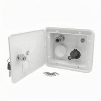Multifunctional RV Manual-Fill Water Fill Hatch Flush Mount RV Clean Water Manual-Fill Fill Hatch Resistant Reinforced Design for Campers, Motorhomes, Caravans, Boats