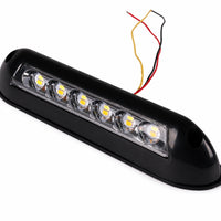 Awning Porch Light Fixture Three-Color Dimming RV Awning Light 12V Waterproof for Campers
