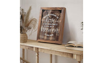 Clothing Display Black-Framed Insert Board KeepsakeRectangular Room Decoration