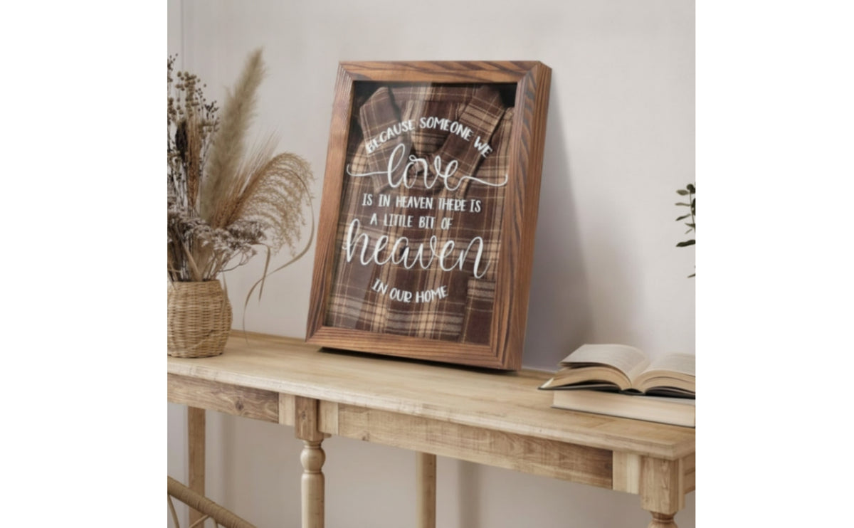 Clothing Display Black-Framed Insert Board KeepsakeRectangular Room Decoration