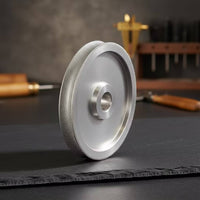 Diamond Grinding Wheel Textured Grinding Wheel with Diamond boarder Wear-Resistant for Lapidaries, Jewelry Making, Workshop