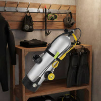 High Elasticity Sidemount Bungee Strap Abrasion Resistant Diving Cylinder Elastic Band Anti-Snag Design Diving Cylinder Strap Lightweight for Pressure-Reduction Dives