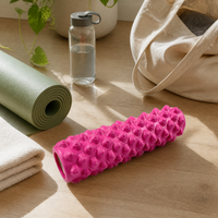 EVA Hollow Floating Point Yoga Column Foam Roller for Muscle Relaxation and Massage