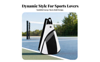 Adjustable Strap Triangle Sling Bag Front Zip Pocket Sling Backpack Textured Panel Chest Daypack Top Grab Loop for Outdoor, Sports