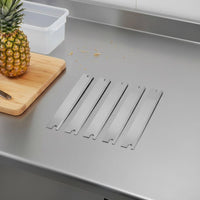 Manual Pineapple Peeling Machine Labor Saving Stainless Steel Pineapple Skin Remover Kit Fruit Processing Tool Long-Lasting