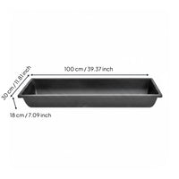 Cow and Sheep Feeding Trough Frost-Resistant Long Feed Bunk Pressure Resistant Livestock Supplies for Barn