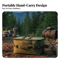 Camping Storage Bag Large Capacity Camping Tool Bag Multi-Functional Cookware Carry Case for Campers, Picnickers