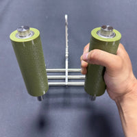 Bar Handle Double Hand Training Wrist Forearm Curl Attachment High Load Capacity Gym Cable Attachment for Home Workout