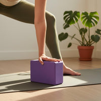 Lightweight Exercise Block Non-Slip Surface Exercise Brick Easy to Clean for Beginners
