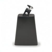 Cowbell Mounted Cowbell with Mounting Bracket Drum Kit Accessory Metal Percussion Tapered for Drummers, Stage, Rehearsals