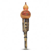 Hulusi Bamboo Gourd Flute Traditional for Home Practice, Music Class, Beginners