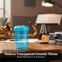 Leak-Proof Design Attachable Mouthpiece Soaker Universal Mouthpiece Soaking Cup Lightweight for Music Students, Musicians, Practice Sessions