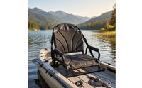 Kayak Seat with Armrests Ergonomic Kayak Seat Cushioned for Kayaking