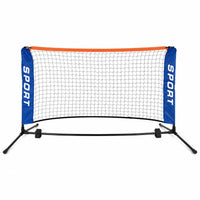 Easy to Assemble Sports Net System with Metal Frame Fast Setup Portable Sports Net Heavy-Duty for Driveway