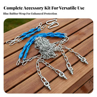 Tire Swing Hardware Set Stainless Steel Swing Installation Chain Kit Outdoor Indoor Use for Parents, Fitness Enthusiasts, Backyard, Garden