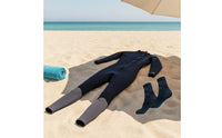 3mm One-Piece Wetsuit with Front Zipper Full-Body Wetsuit with Front Zipper Long-Sleeve Diving Suit Close-Fitting for Snorkelers, Surfers, Divers, Snorkeling, Surfing, Swimming