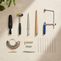 18 Pieces Jewelry Tool Kit Comprehensive Band Sizing Kit Finger Size Gauge for Jewelers, Crafters, Bench Work