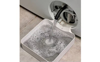 Washer Drain Tray with Front Cutout Low-Height Washing Machine Drain Pan Washing Machine Drain Tray Easy to Install Tough