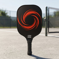 16mm Pickleball Paddle with Fiberglass Face Textured Grip Pickleball Paddle with Honeycomb Core Lightweight Racket Long-Lasting for Beginners, Training