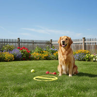 Reusable Frisbee Hoop Hollowcenter Design Flying Hoop Disc Long-Lasting Throw and Retrieve Disc Lightweight for Pets, Kids, Park, Yard