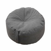 Minimalist Design Upholstered Round Pouf Soft material Cover Upholstered Round Ottoman Multi-Functional Small Stool space-efficient Size for Apartment Dwellers, homeowners, Children, Living Room, Balcony, Bedroom, Entryway