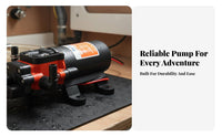 DC Electric Water Pump Small Design Automatic-Priming Pressure Pump Fluid Handling Equipment Dry Operate Capability