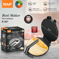 Electric Double-Sided Pancake and Crepe Maker for Home Use, EU Plug