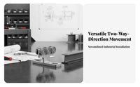 6 Wheel Strut Rail Trolley Deep Channel Spherical Bearings L-Shaped Hoist Trolley Wheel Assembly Strut Rail Wheel Assembly High