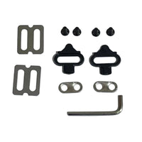 Asphalt Trail Bike SPD Cleat, Universal Cycling Shoe Plate, Durable Metal, Easy Installation