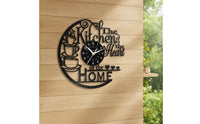 Decorative Wall Clock Easy to Read Round Wall Clock Clear Numbers for Living Room, Bedroom, Kitchen