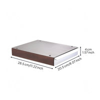 Drawer Coffee Grounds Disposal Box Rectangular Coffee Grounds Space savingSaving Espresso Dump Bin