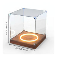 Acrylic Basketball Display Case High Clearness Football Display Box Easy to Assemble Clear Sports Sports Memorabilia Holder for Collectors, Game Room