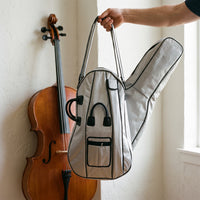 HG Century Movement 20mm Thickened Waterproof Cello Bag with Double Shoulder Straps