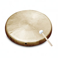 Hand Gong Brushed Gong with Mallet Convex Percussion for Schools, Lion Dance