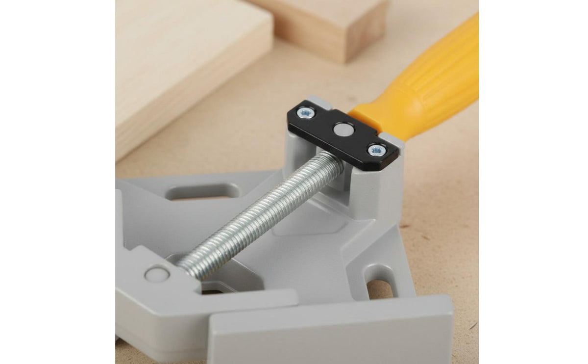 Quick Fixing 90 Degree Right Angle Clamp Multi-Functional Right Angle Clamp Heavy-Duty Picture Framing Vise Non-Slip Grip for Woodworkers, Welders, DIY Enthusiasts, Home Improvement, Workshop, Garage