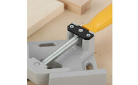 Quick Fixing 90 Degree Right Angle Clamp Multi-Functional Right Angle Clamp Heavy-Duty Picture Framing Vise Non-Slip Grip for Woodworkers, Welders, DIY Enthusiasts, Home Improvement, Workshop, Garage