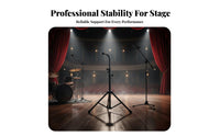 Portable Bar Chimes Stand Easy to Assemble Wind Chime Tripod Stand Anti-Slip Feet Floor Standing Chime Mount for Percussionists, Music Students, Stage Performance, Orchestra, Studio Recording, Rehearsal