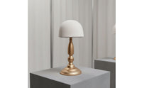 Half Dome Hat Stand Detachable Fabric Hat Gilded Base Metal Base Canvas Headwear Display Stand for Retailers, Boutique