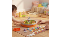 Bunny Memory Game Hands-on Carrot Pulling Game  Educational Toy for Young Children, Kids, Playroom