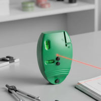 Right-Angle 90-Degree Laser Level Green Handheld Laser Level ABS Plastic Measuring Tool Compact for Layout Work, Installation