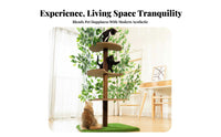 Feline Climber Perch Sturdy Construction Multi-Level Feline Climber Easy Assembly Sisal Feline Scratching Surface Structure for Adult Cats, Kittens