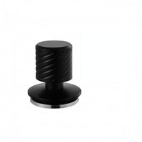Textured Grip Spring-Loaded Coffee Tamper Flat Circular Base Handheld Coffee Tamper Threaded Bottom Kitchen Tool Compact