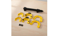 Universal Strut Spring Compressor Time Saving Universal Strut Coil Compressor Set Steel Construction for Mechanics, Auto Repair Shop