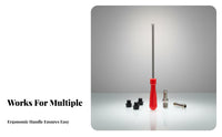 Tire Valve Core Tool Wide Application Valve Core Removal Tool Lightweight and Portable for Car Owners, DIY Enthusiasts, Garage