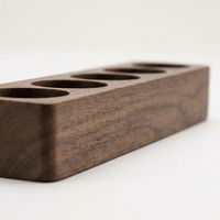 Essential Oil Holder Organizer, Wooden Rack for Desktop Storage Wood Display Stand for Perfume and Countertop Use