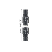 Aluminum Alloy Connector with Built-in Ball Valve LeakAquarium Quick Release Fast Quick Connect Fitting for Water Movement Control