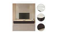 Low-Profile Cabinet Modern Living Room Cabinet Pre-Assembled Credenza for Simplifiers, TV Area