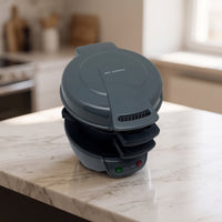 Burger Maker Electric Sandwich Maker Double-Layer Breakfast Cooker for Students, Individuals, Dorm Rooms, Small Kitchens
